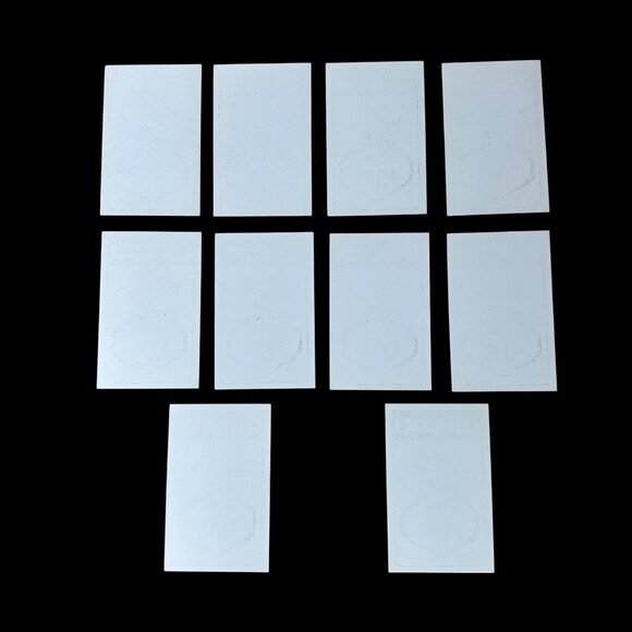 Vintage 1960s Christmas Gift Sale Advertising Signs Black Red White Lot of 10 - Picture 3 of 7